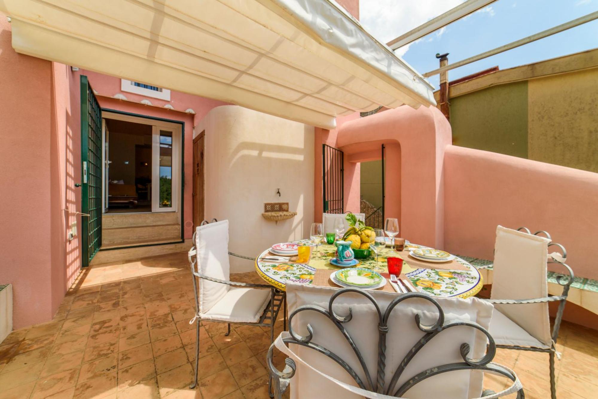 Casa Di Zia Rosaria Sea View Apartman Vietri Kültér fotó